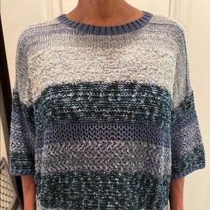Club Monaco Multi Woven Knit Pullover